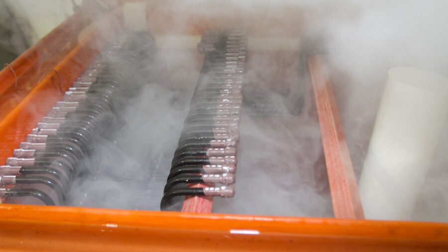 Ensayo de liberación de nanopartículas