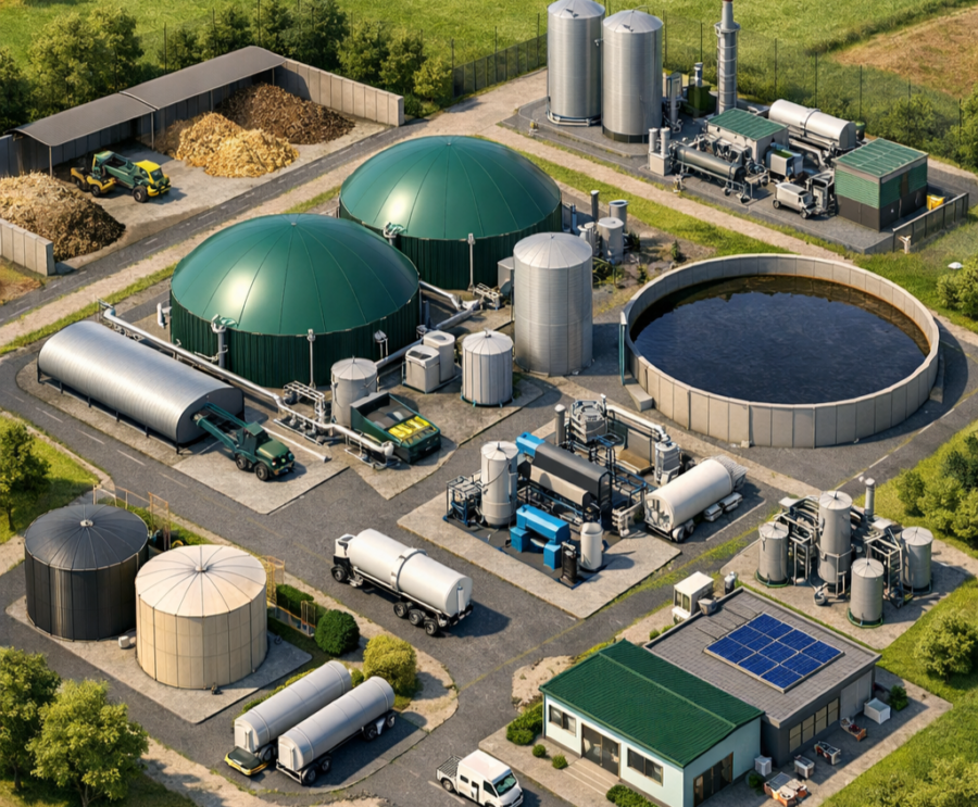 Análisis de biogás